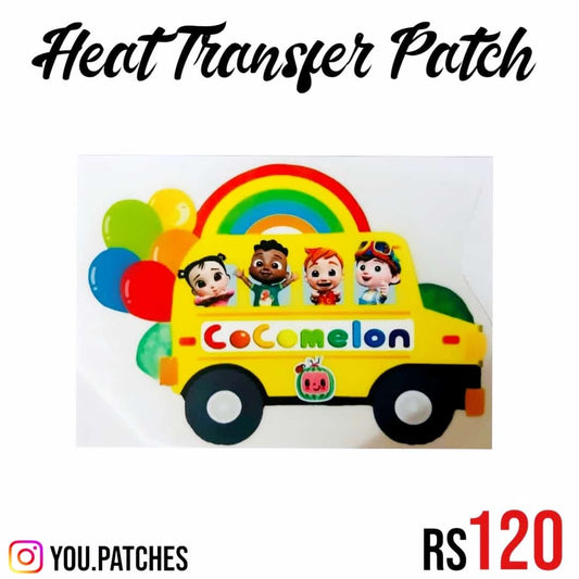 Heat Transfer Cocomelon Patch