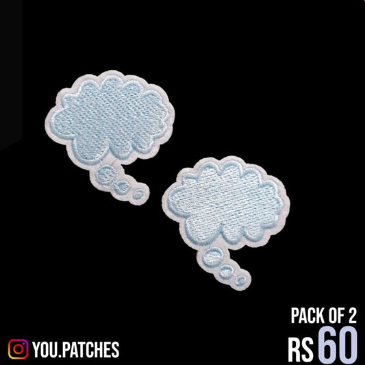 Stick on Clouds Patch (Pack of 2)