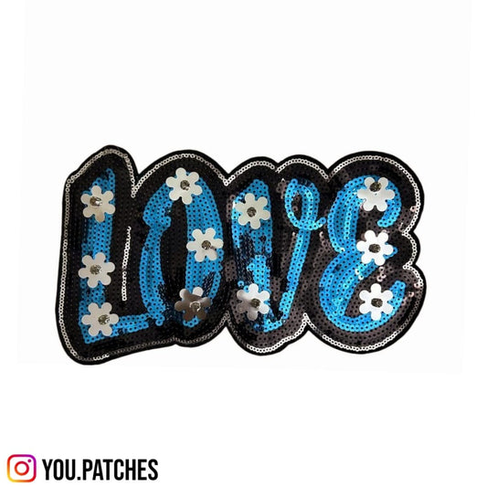 Embellished "Love" Patch