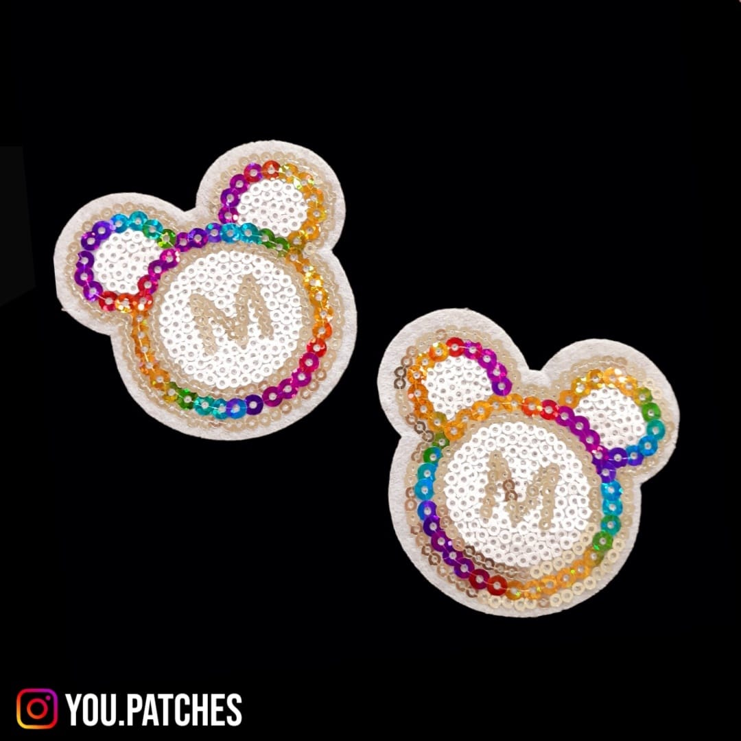 Stick on Mickey Shaped Patch (Pack of 2)