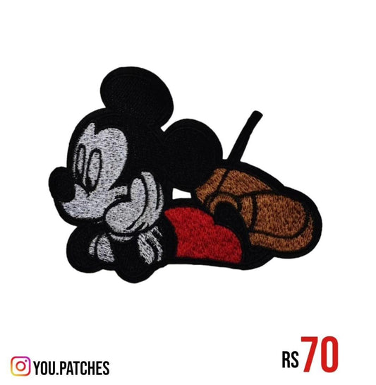 Embroided Mickey Patch