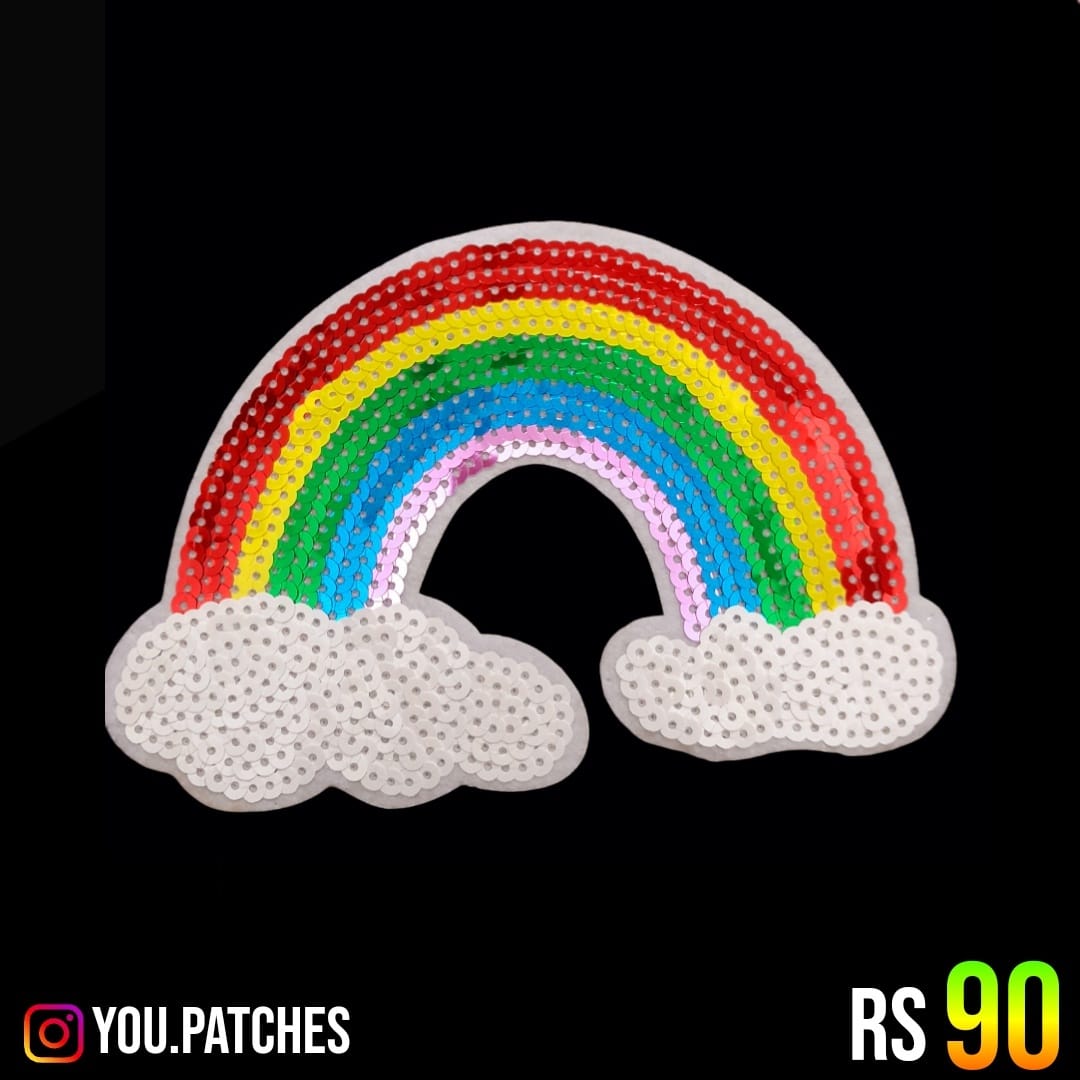 Sequenced Stick on Rainbow Patch