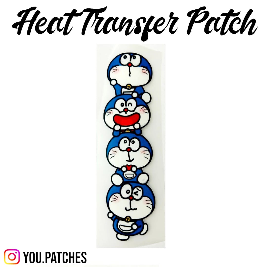 Heat Transfer Doremon Patch