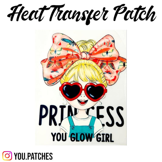 Heat Transfer Girl Patch