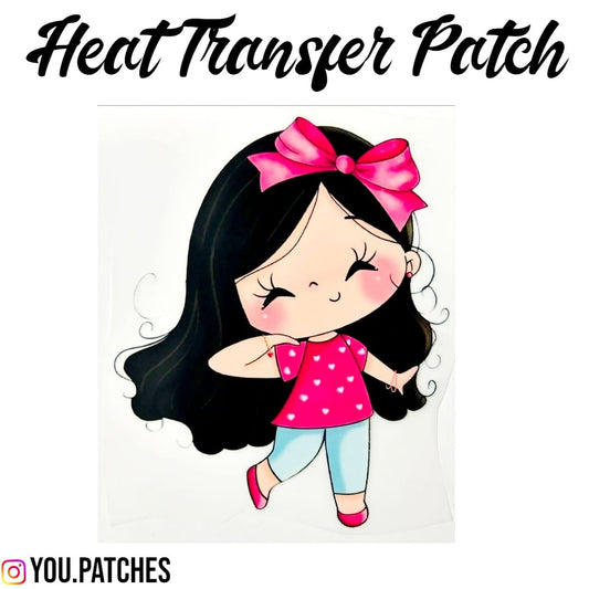 Heat Transfer Doll Patch