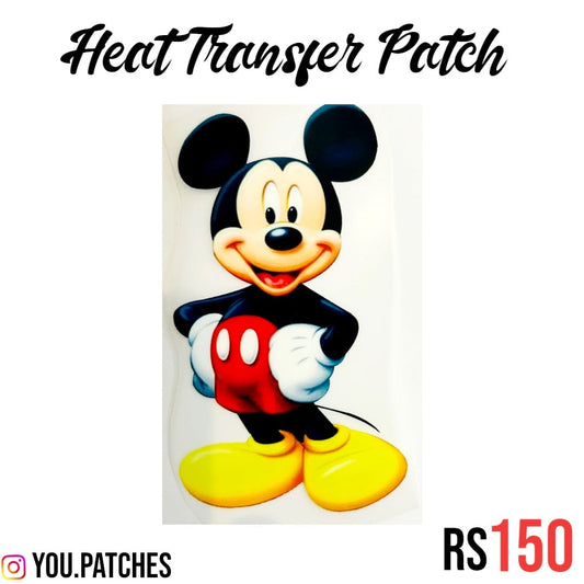 Heat Transfer Mickey Patch