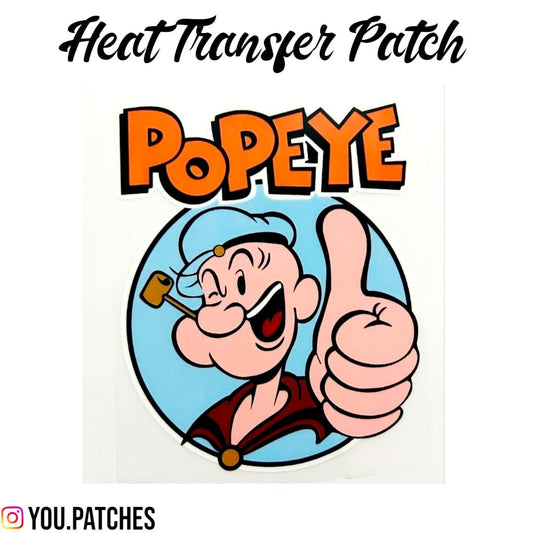 Heat Transfer Popeye Patch