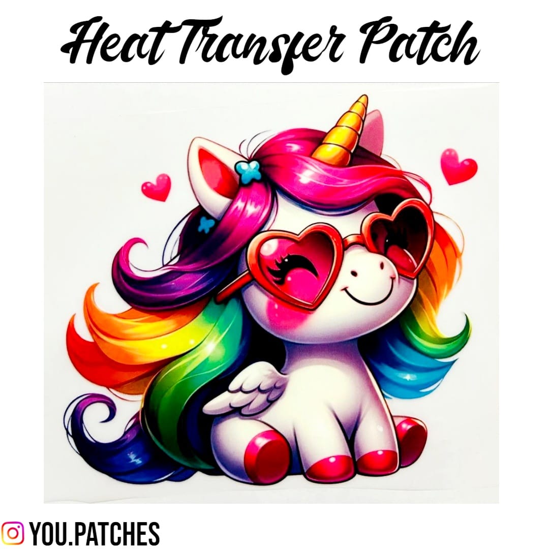 Heat Transfer Unicorn Patch