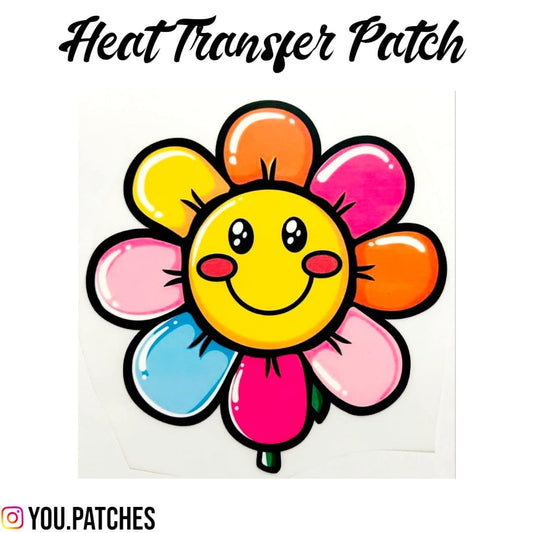 Heat Transfer Flower Patch