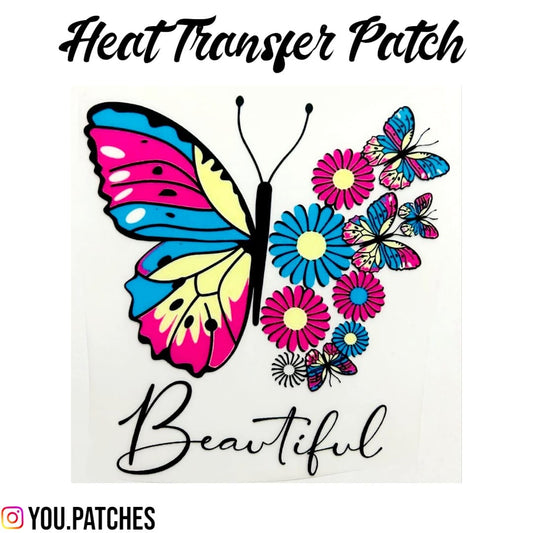 Heat Transfer Butterfly Patch