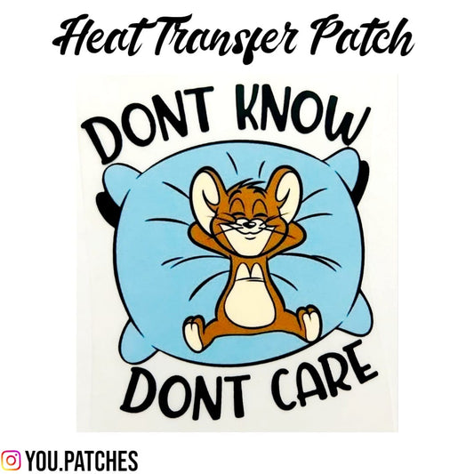 Heat Transfer Writing Patch