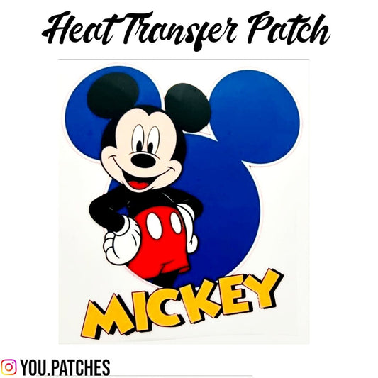 Heat Transfer Mickey Patch