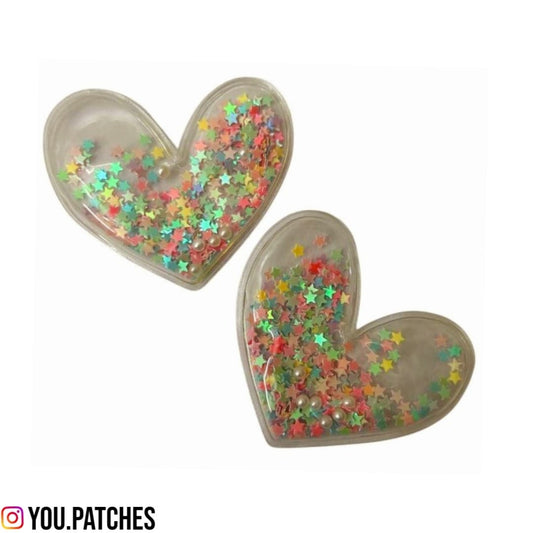 Sequenced Hearts Patch (Pack of 2)