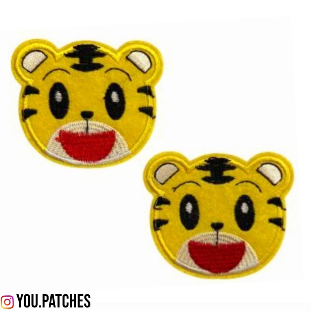 Stick on Tiger Patch (Pack of 2)