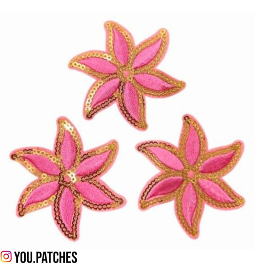 Sequenced Pink Flowers (Pack of 3)