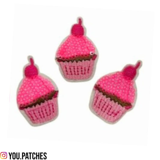 Sequenced Cupcake Patch (Pack of 3)