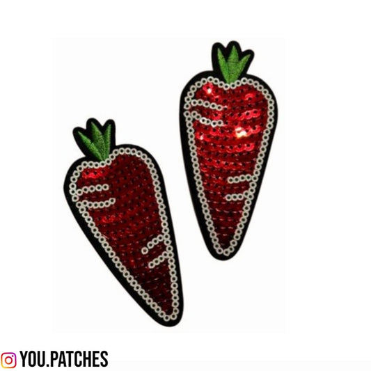 Stick on Sequenced Carrot Patch (Pack of 2)