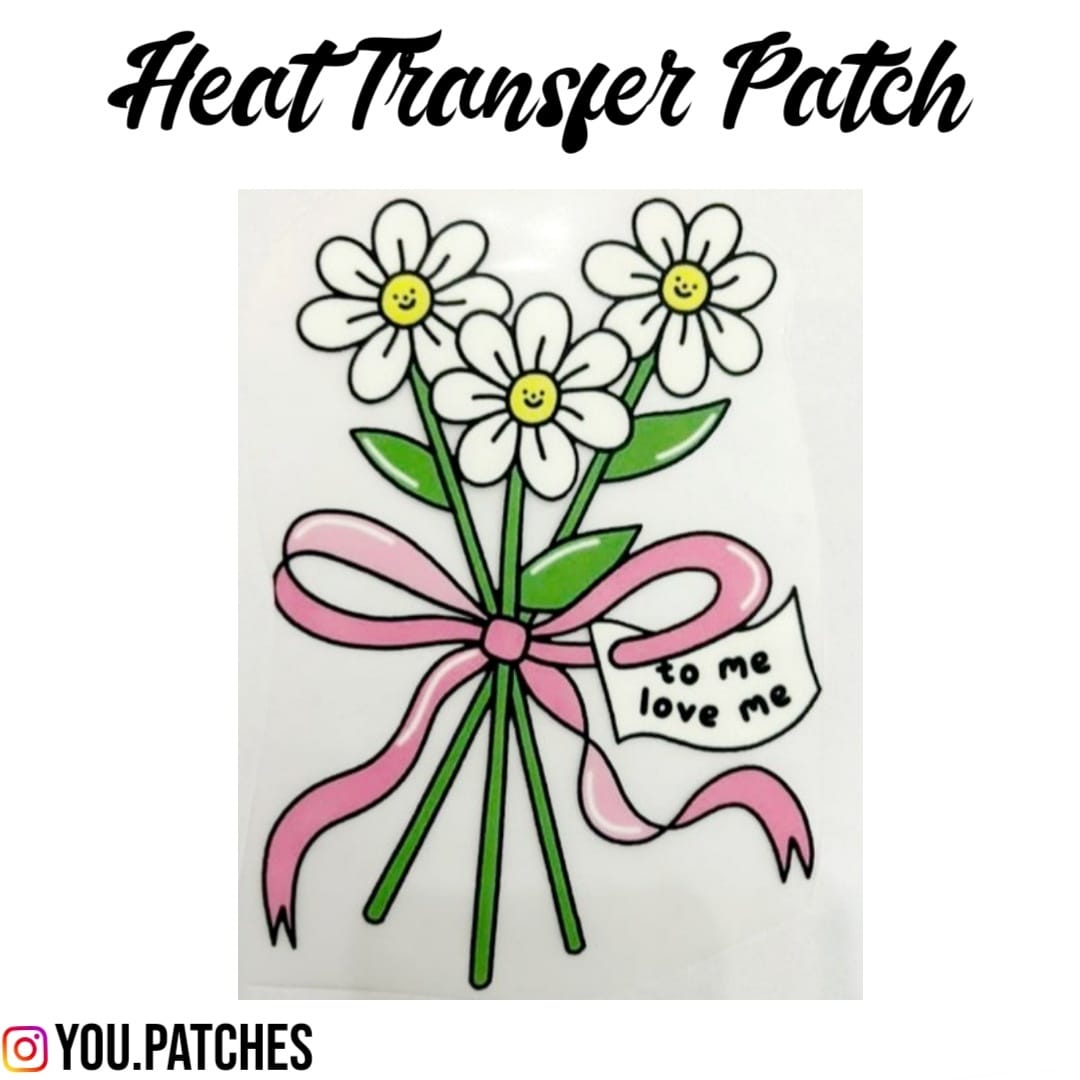 Heat Transfer Bouquet patch