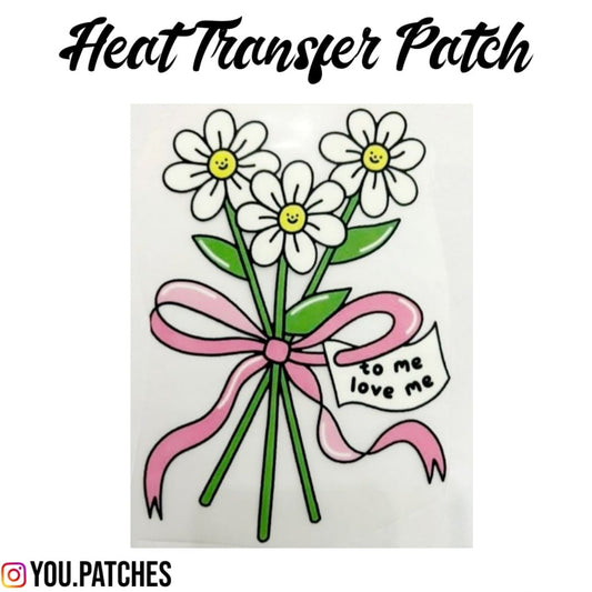 Heat Transfer Bouquet patch