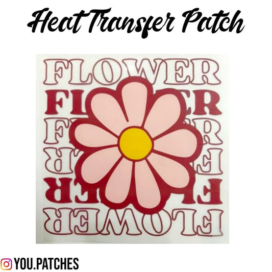 Heat Transfer Flower Patch