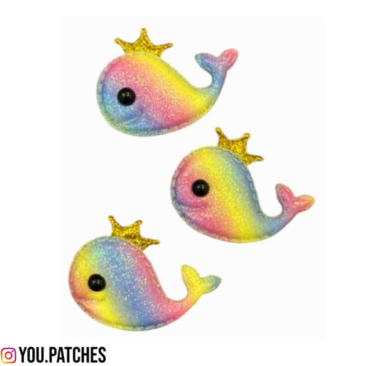 Holographic Fish Patch (Pack of 3)