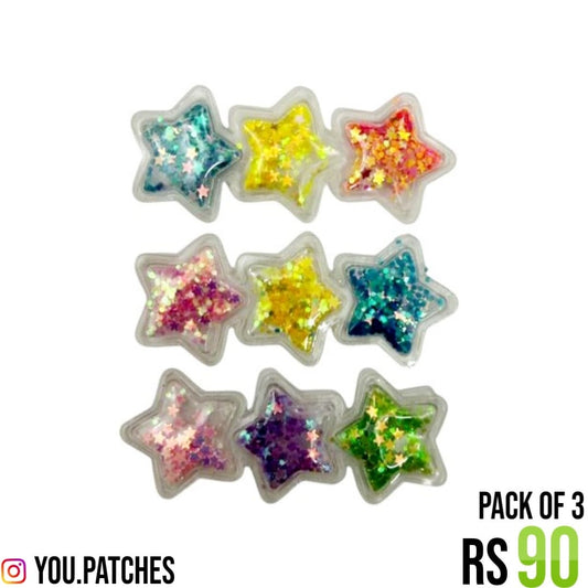 Sequenced Stars Patch (Pack of 3)