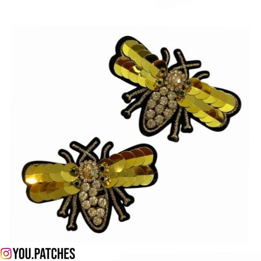 Embellished Bee Patch (Pack of 2)