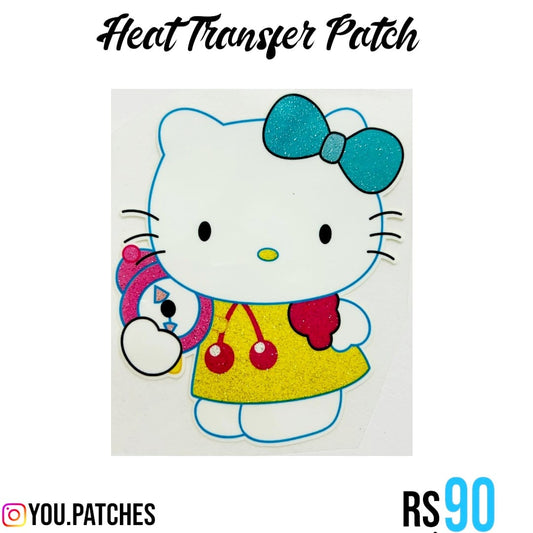 Heat Transfer Kitty Patch