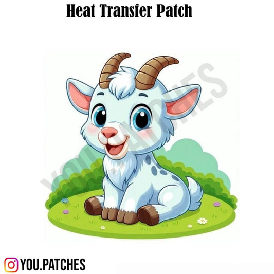 Heat Transfer Goat Patch