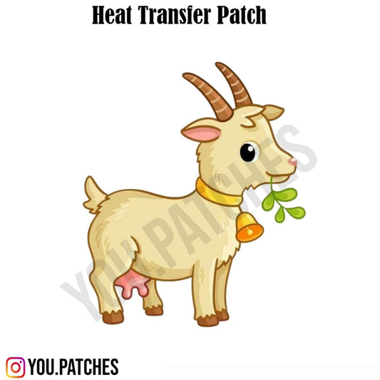 Heat Transfer Goat Patch