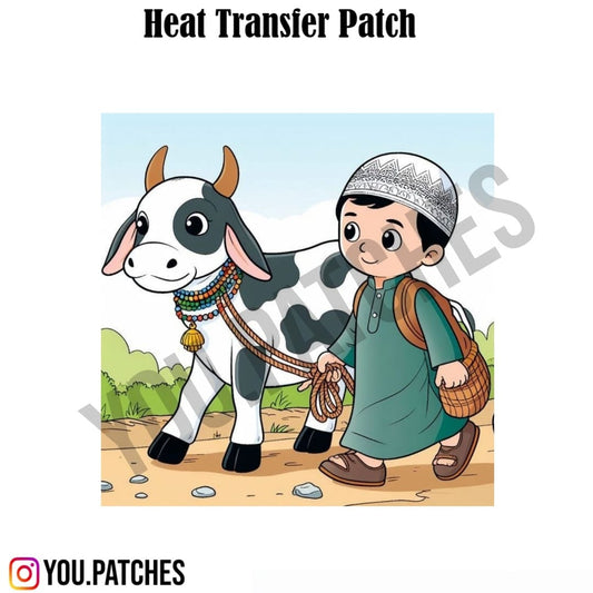 Heat Transfer Cow Patch