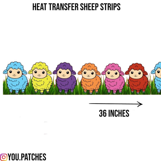 Heat Transfer Sheep Strip