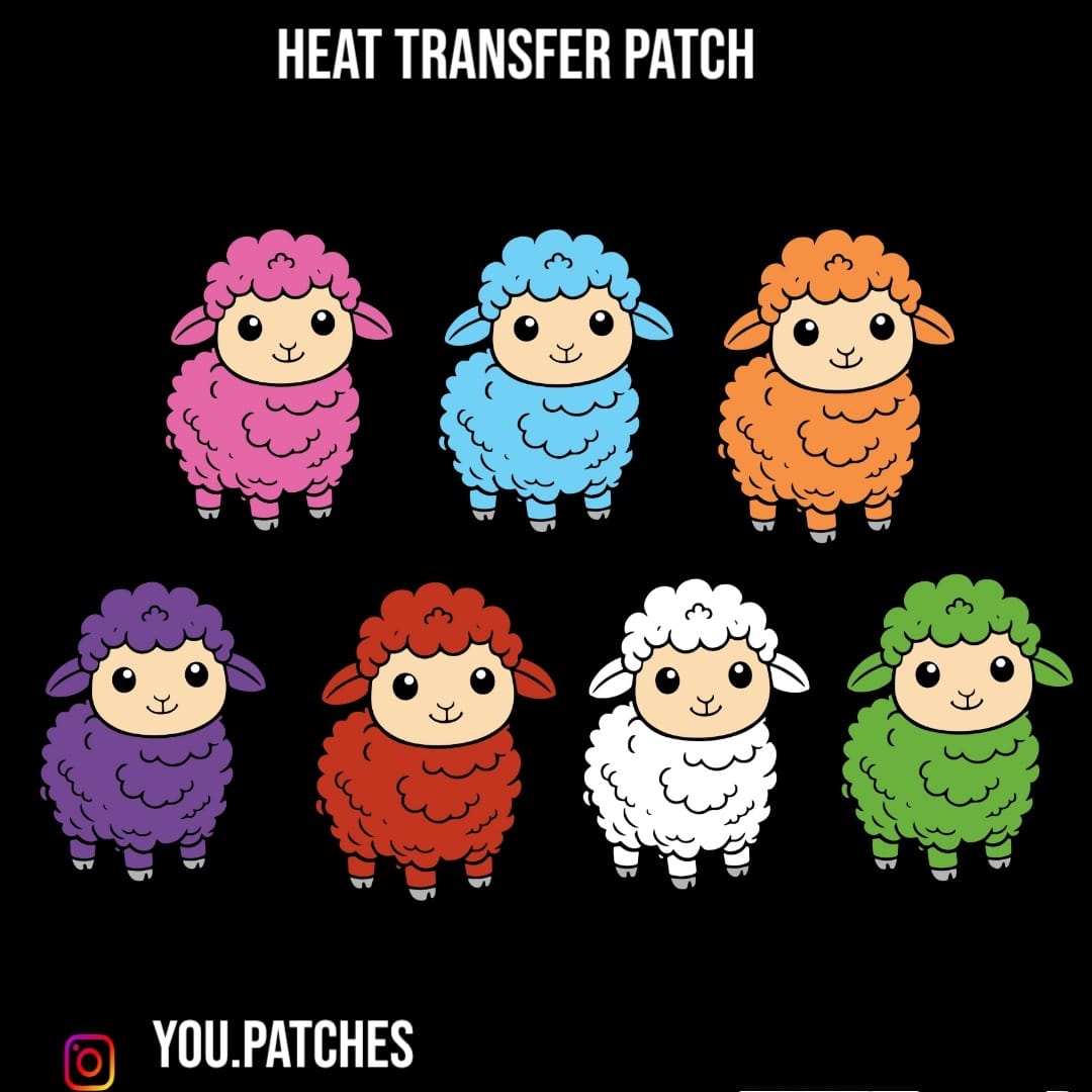 Heat Transfer Sheep Patch