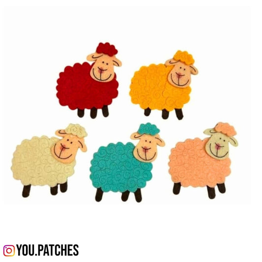 Fabric Sheep Patches