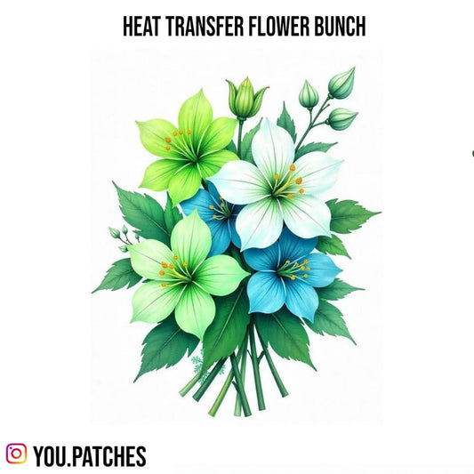 Heat Transfer Flower Bunch