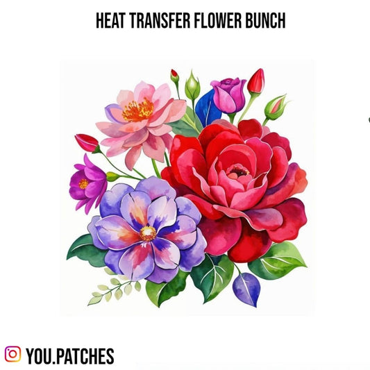 Heat Transfer Flower Bunch