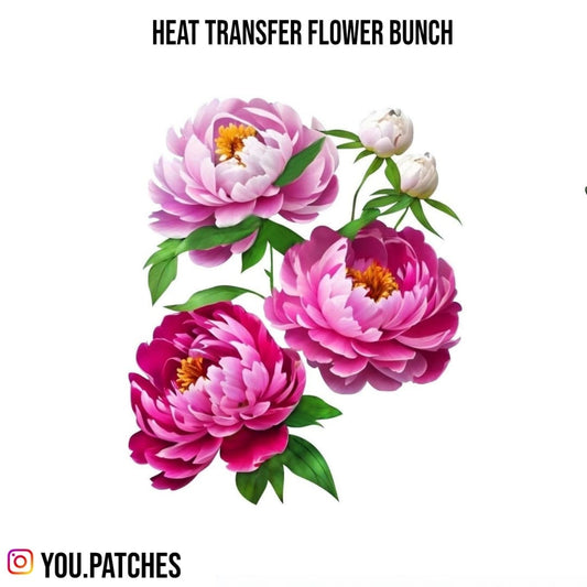 Heat Transfer Flower Bunch