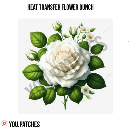 Heat Transfer Flower Bunch