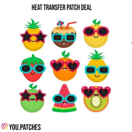 Heat Transfer Fruit Deal Patch