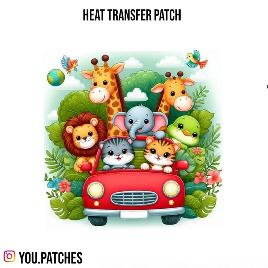 Heat Transfer Animal Patch