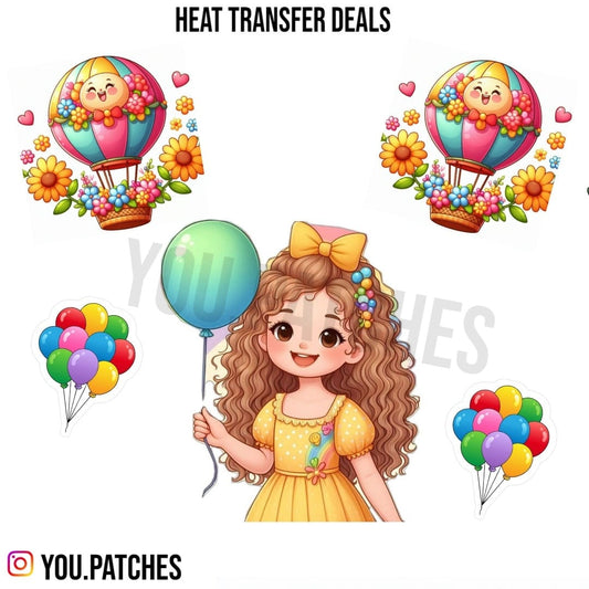 Heat Transfer Doll Deal (Pack of 5)