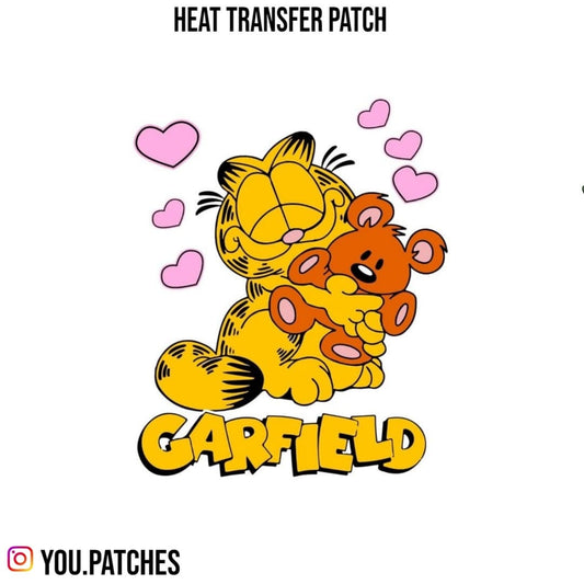 Heat Transfer Garfield Patch