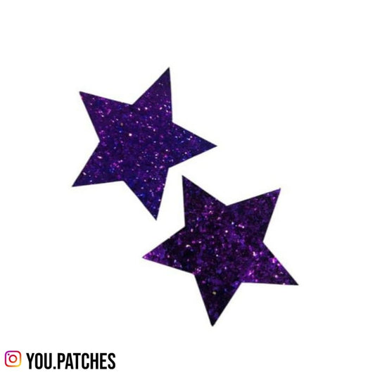Glittery Stars Patch (Pack of 2)