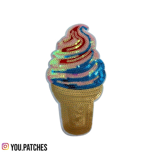 Stick On Sequenced Ice Cream Patch