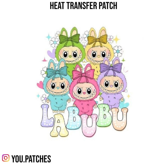 Heat Transfer Labubu Patch