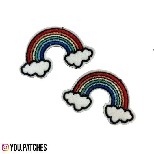 Embroided Rainbow Patch (Pack of 2)