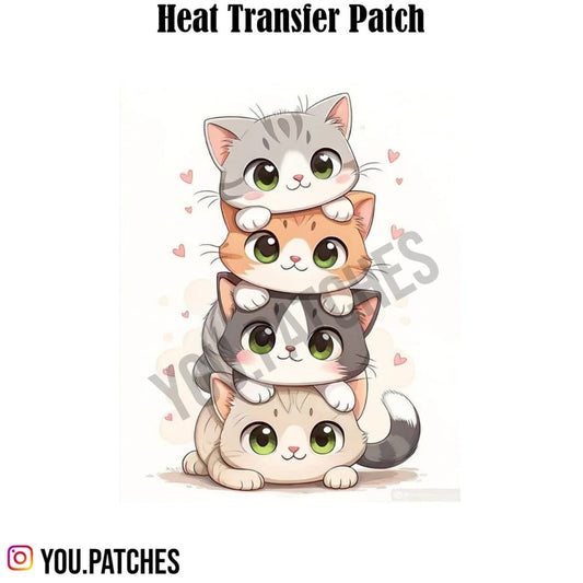 Heat Transfer Cat Patch