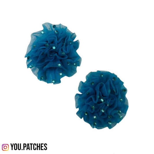 Organza Flowers (Pack of 2)
