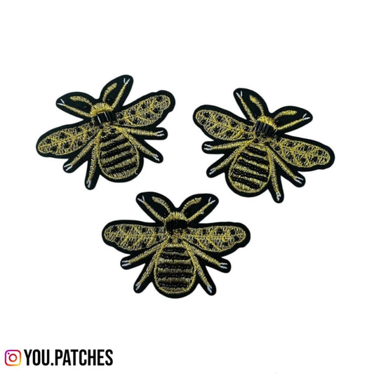 Embellished Bee Patch (Pack of 3)