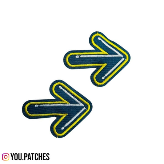 Embroided Iron On Arrow Patch